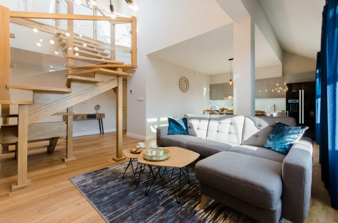 Apartamento Kazimierz Penthouse With Private Terrace Cracovia Exterior foto