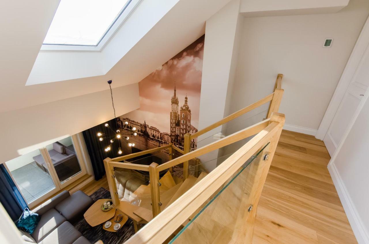 Apartamento Kazimierz Penthouse With Private Terrace Cracovia Exterior foto