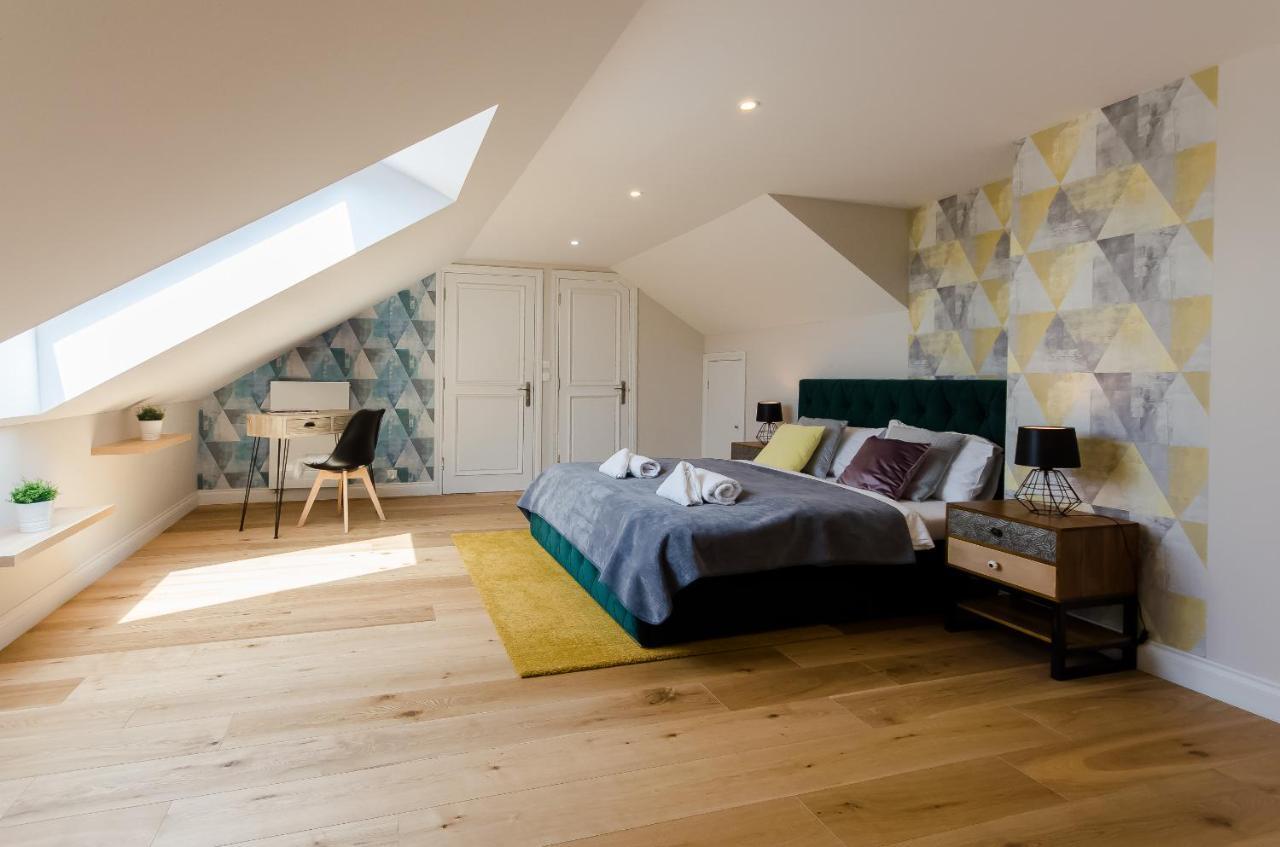 Apartamento Kazimierz Penthouse With Private Terrace Cracovia Exterior foto