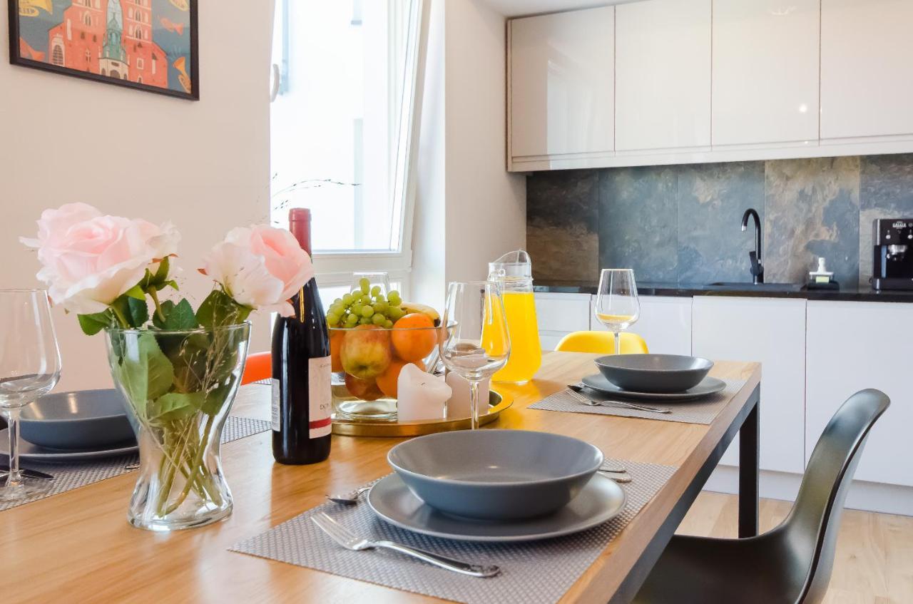 Apartamento Kazimierz Penthouse With Private Terrace Cracovia Exterior foto
