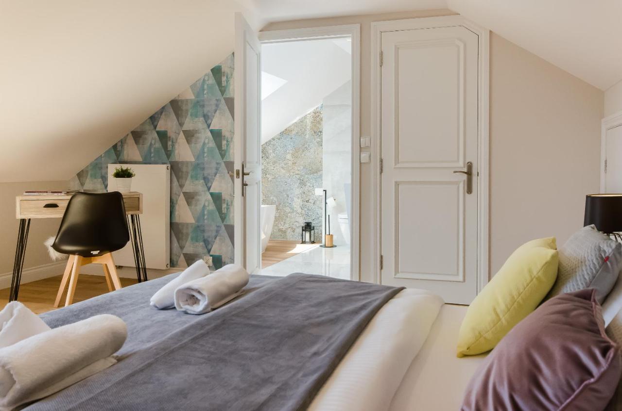 Apartamento Kazimierz Penthouse With Private Terrace Cracovia Exterior foto