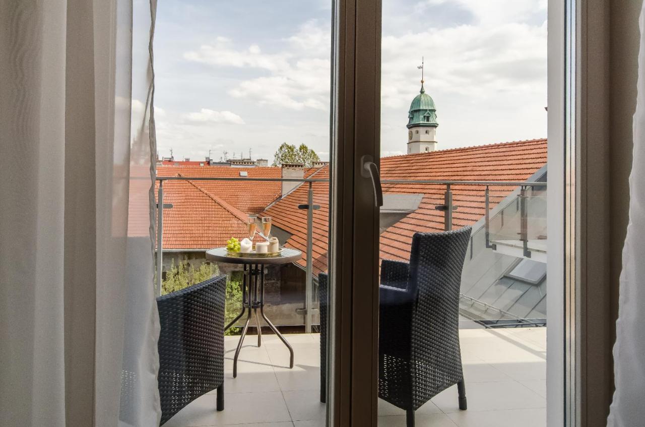 Apartamento Kazimierz Penthouse With Private Terrace Cracovia Exterior foto