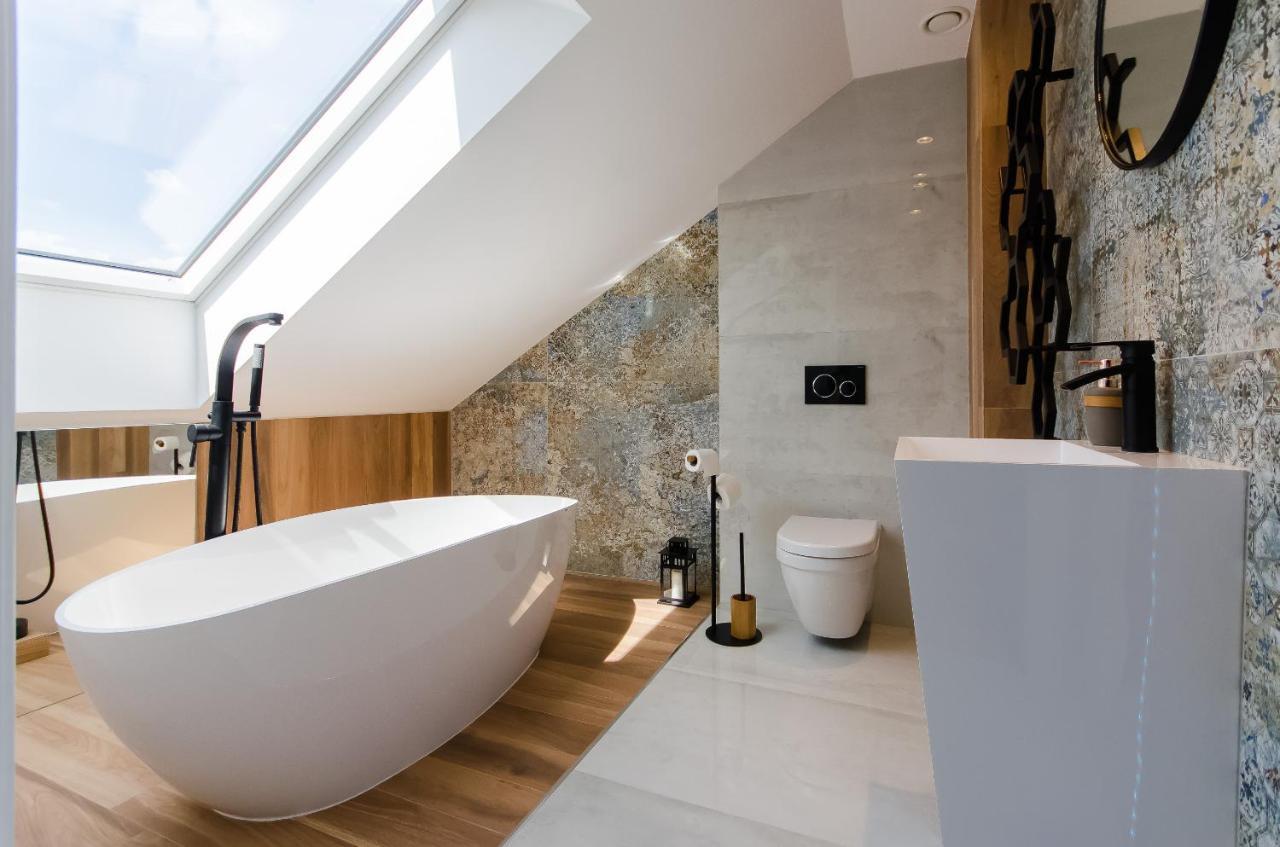 Apartamento Kazimierz Penthouse With Private Terrace Cracovia Exterior foto